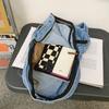 Schoolbag1011 Large Capacity Denim Backpack Women's Backpack, New Style Seasonal Minister Bag, Harajuku-style Student Travel Handbag