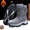 Winter Women Ankle Boots Keep Warm Women's Snow Boots Outdoor Slip on Platform Women's Hiking  Thickened Plush Women