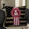 KENWORTH Logo Pillowcases Home Bedding Decorative Pillow Cover Wedding Super Soft Pillow Case