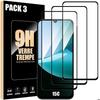 3 Full Tempered Glass - E.F.Connection - for Xiaomi Redmi 15C 4G/5G - Shockproof Scratch-Resistant with Black Edge