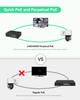 LINOVISION 1000Mbps L2 Management BT90W Total POE Budget Support Industrial Design 8-port POE, Switch, 2-port 1G/2.5GSFP, 4-port POE, 360W, 2-layer