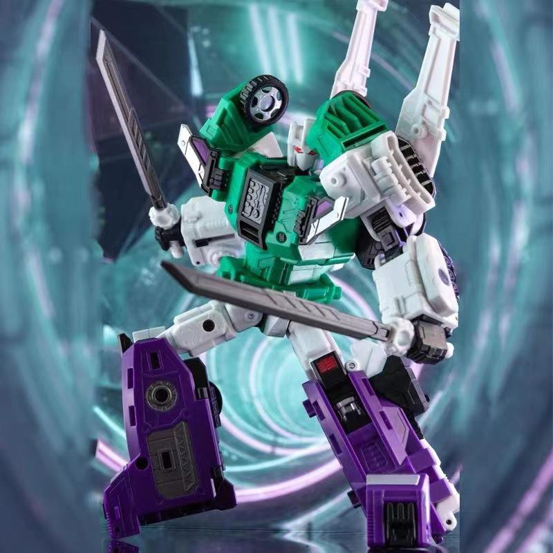 Jinbao G1 Six-Faced Beast Transformable Toy: Ninja Strategist Six-Mode Robot Model