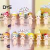 12Pcs Holding Chin Angel Doll Fruit Animal Headgear Angel Figurine PVC Cartoon Angel Figure Bookshelf Desktop Decoration Ornament