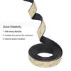 5M 25mm Car Windshield Sunroof Triangular Window Seal Strip Trim Sound-Insulated