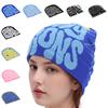 Cappello di lana jacquard con lettere autunnale e invernale europeo, americano, da donna, adulto, a ragnatela, caldo, lavorato a maglia, cappello alla moda