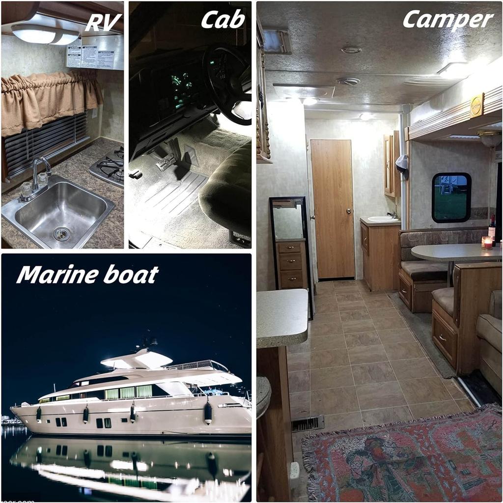 S25 LED Bulb (180 Degree Pin Angle) BA15S 400lm 1156 B15S Base DC/AC24V