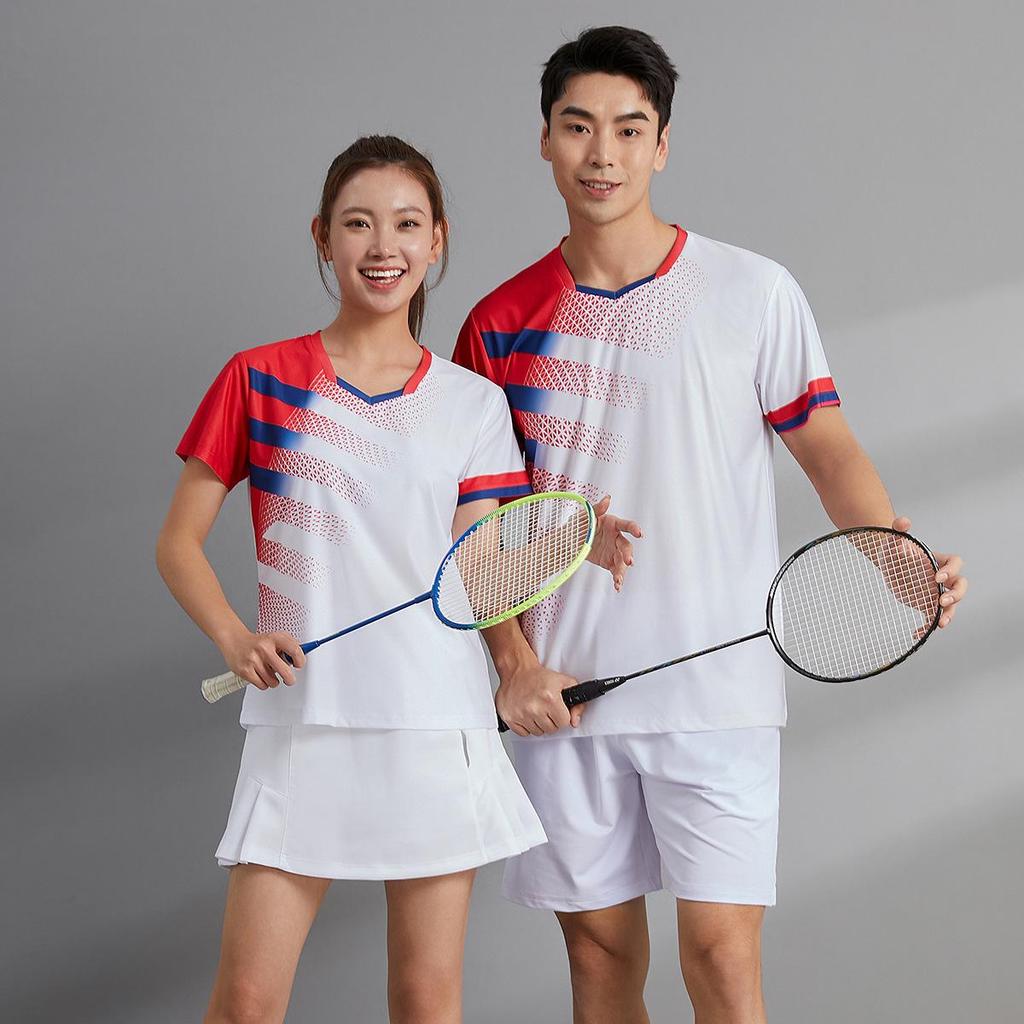 High-End Badminton and Table Tennis Uniforms: New Style Men's and Women's Sets