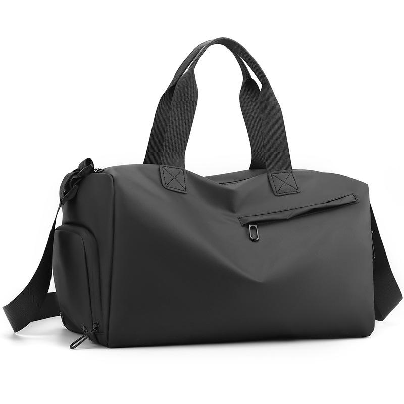 

Large Waterproof Shoulder Tote Bag for Business Commutes and Short Trips чёрный