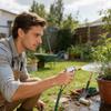 Gartenschlauchdüse 4 Modi Handheld Power-Kopf Hochdruck Gartenschlauch Sprühdüse Für Autowäsche Außenhof Rasen Pflanze