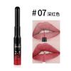 Rossetto a tazza antiaderente Rossetto colorato facile da applicare Lucidalabbra a doppia estremità Matita per labbra Smalto per labbra due in uno