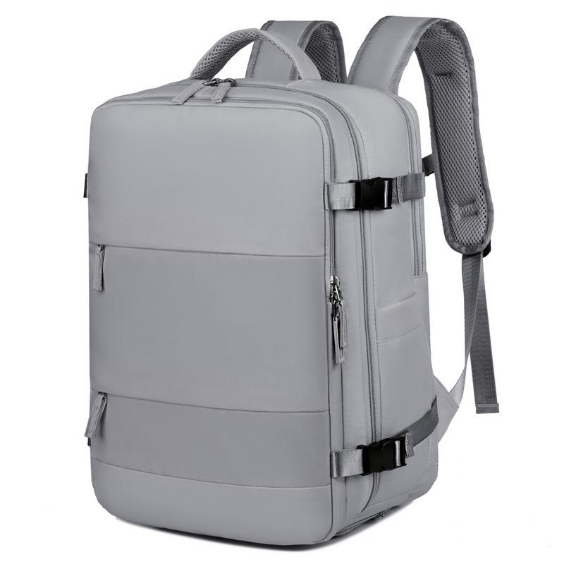 

Деловые рюкзаки, Рюкзаки для поездок на работу, Отделения для разделения сухого и мокрого большой вместимости, Дорожные сумки 30cm *45cm*18cm серый