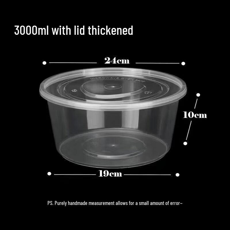 Tianyajing Transparent Disposable Irregular Plastic Food Container