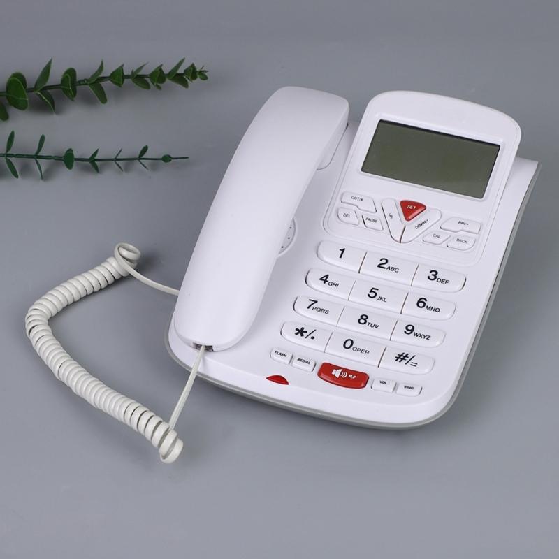L-51 Fixed Landline Phone Desktop Telephone Caller Identification Energy Saving for Corporate Offices and Hospitality