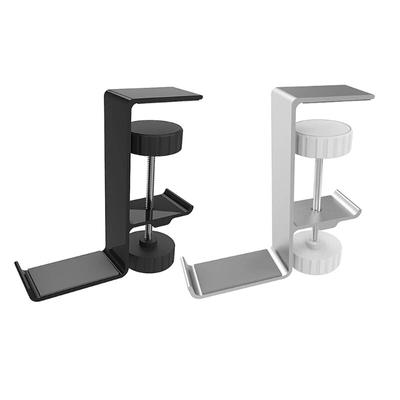 Gancio Porta Auricolari Sotto Scrivania Supporto per Cuffie Appendi Cuffie con Morsetto Regolabile Universale