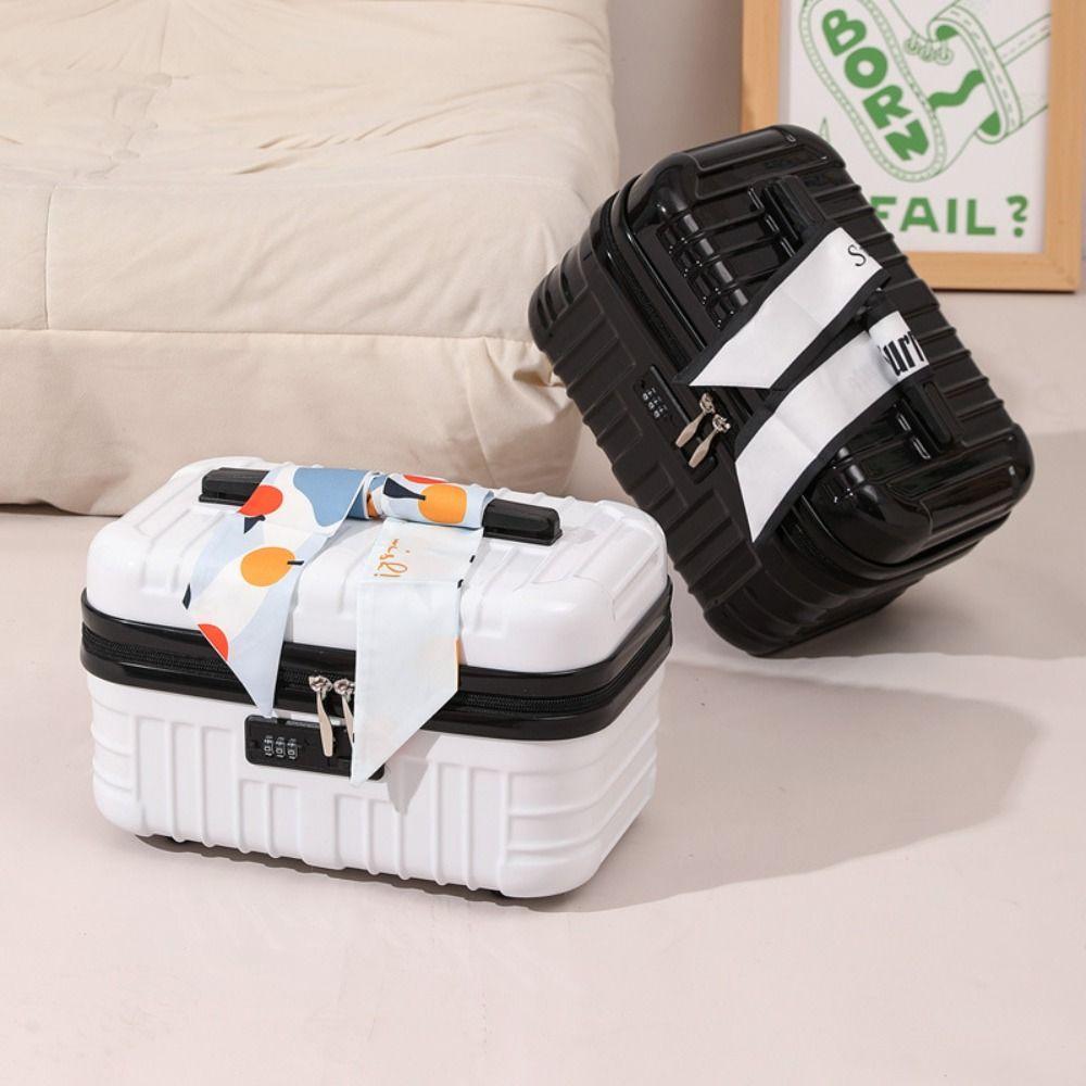 Large Capacity Toiletry Storage Bag 17 Inch Mini Luggage Bag Makeup Bag  Women's Handbag