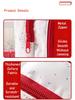 Lovely Circus Flip Pencil Case Pen Bag Minimalist Cartoon Animal Dalmatlans Croissant Multi-Layer Stationery Pouch