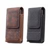 Vertical Phone Waist Pack PU Leather Phone Belt Clip Mobile Phone Waist Bag  Universal Use