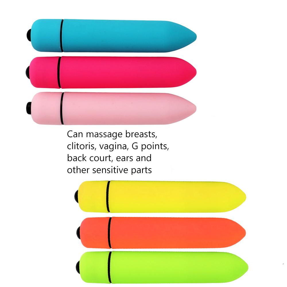 10 Speed Bullet Vibrator Dildo Vibrators AV Stick G-punkt Klitoris Stimulator Mini Sexleketøy