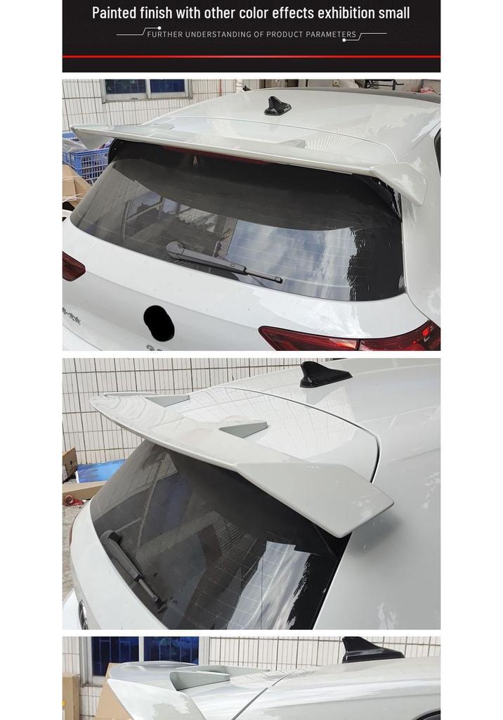 Volkswagen Golf 8 Pro R-Line Rear Roof Spoiler - No-Drill Installation
