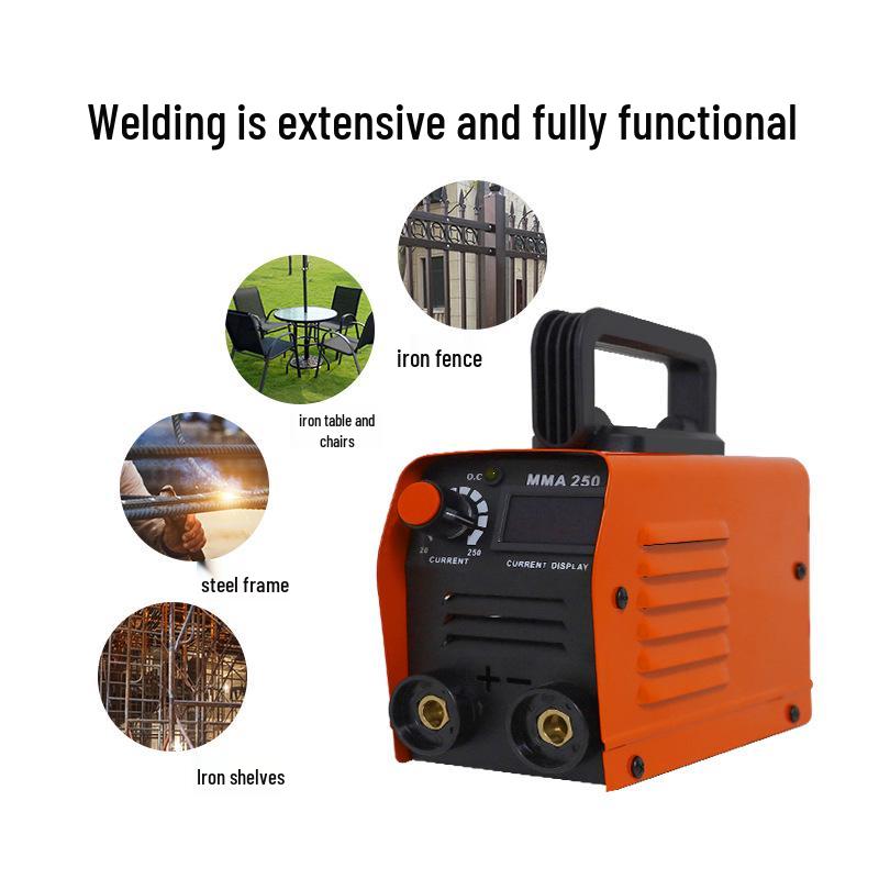 Przenośna spawarka MMA250 ARC 110V/standard europejski do użytku domowego