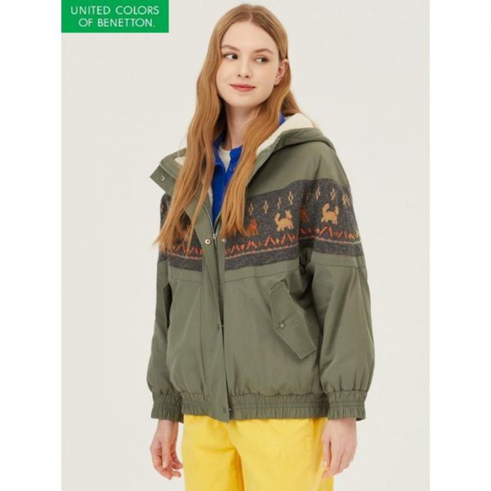 

Benetton Knit Color Block Jumper Bajp04411 KA/42