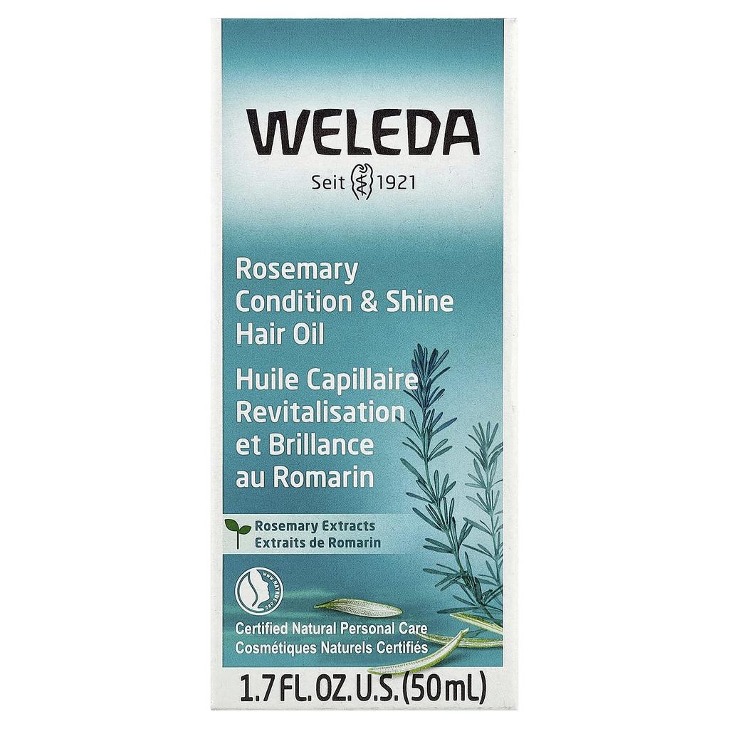 Condition & Shine Hair Oil, Rosemary Extract, 50Ml(1.7Fl Oz)