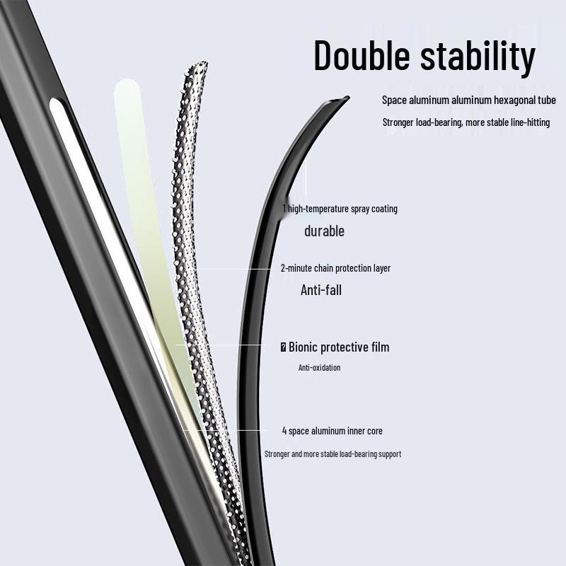 Infračervený laserový stativ: Odolná hliníková podpěrná tyč a vodováha