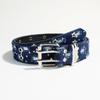 Vielseitiger Breiter Ledergürtel Luxuriöses Design Stern Ausgeschnitten Gürtel Mode Punk Denim Taillenband