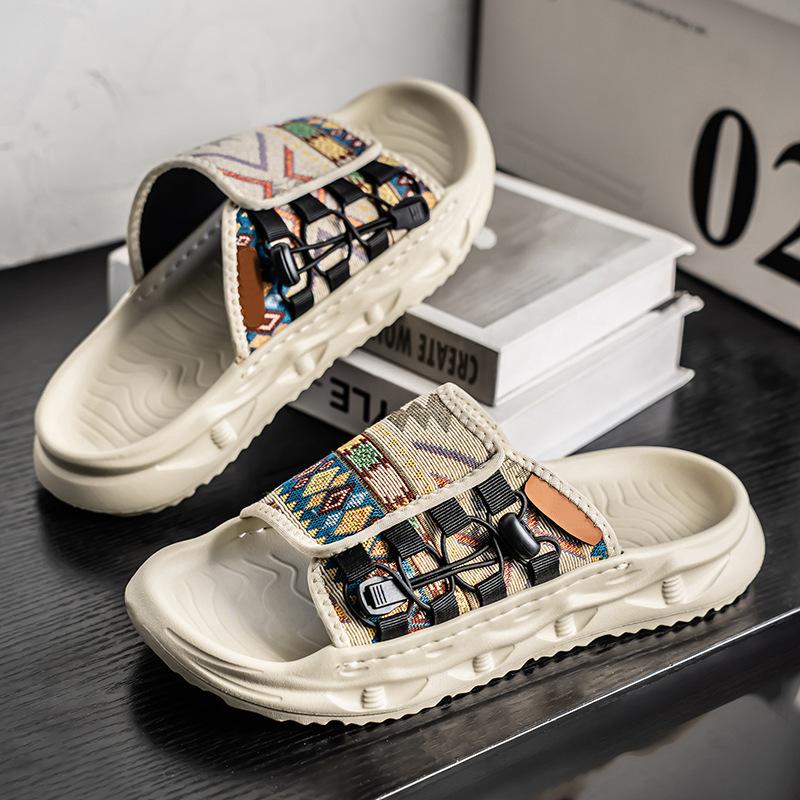 Summer Slippers Mens Shoes Casual Beach Sandals Outdoor Slides Walking Comfort Luxury Designer Lightweight Fashion Home Slippers
