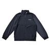 Einfarbige Sportjacke mit Reißverschluss und Kragen, atmungsaktiv, für Herren, Anthrazitgrau P224M063-000G