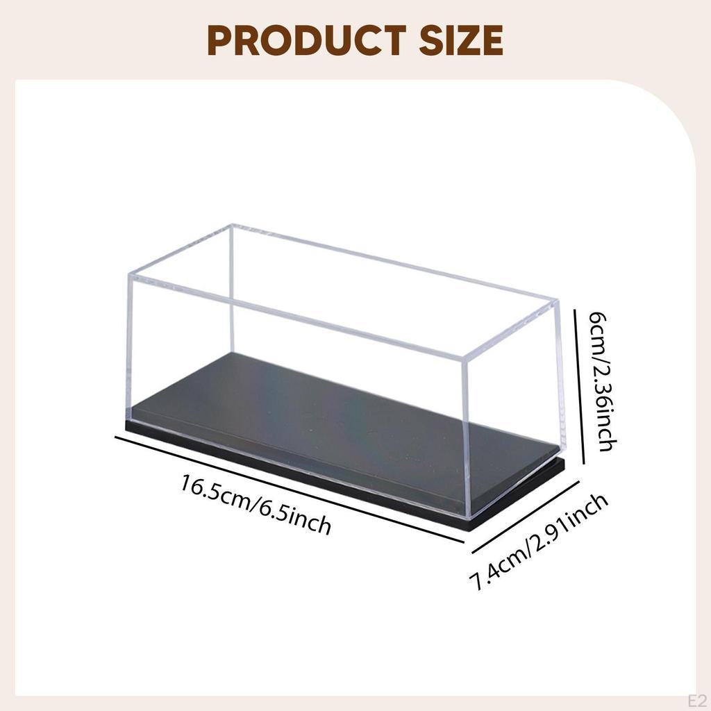 Acrylic Display Case Stand Toy Car Storage Organizer for 1:43 Scale