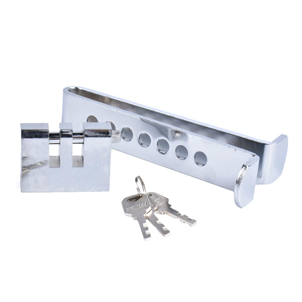 Car Pedal Lock 8 Hole / 9 Hole Brake Pedal Security Lock Car Brake Clutch Pedal Lock