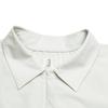 Fila Urban Explore Simple Solid Color Casual Shirt Women Tops Light-Blue Gray A11W628401FGY
