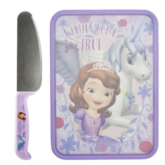 

Набор разделочных досок Disney Knife S5 для детей и (София (фиолетовый))
