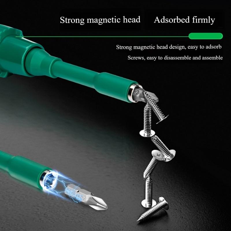 Professional Ratchet Screwdriver Kit With Assorted Specialty Bit Carbon Steel Ergonomic Grip Portable Case For DIY Projects