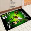 B-ben 10 Classic Animation Hallway Carpet Non-Slip Laundry Room Mat Laundry Decor Balcony Child Living Room Toilet Rug