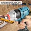 Electric Impact Wrench 2800r/min High-Torque Electric Impact Drill 1/4" 1/2" Double Chuck Cordless Powerful Tool Woodworking