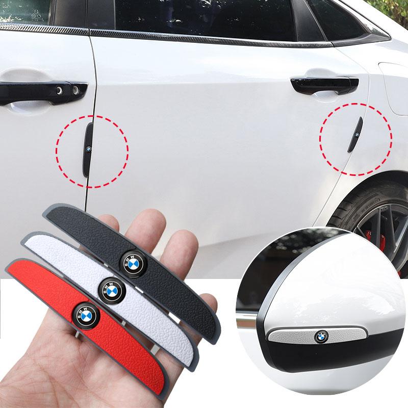 NAZF2 1Set Car Anti-collision Strip Protector 3D Sticker Decoration Accessories For BMW Performance F30 i4 X3 F10 E90 F20 E46 E36 E87