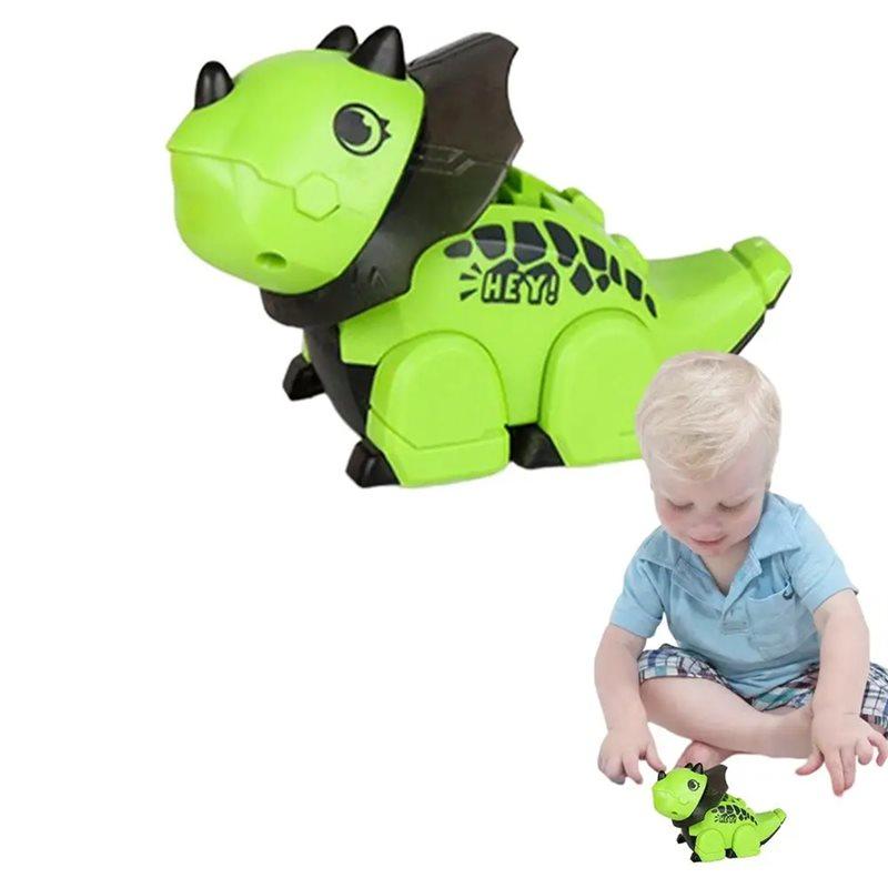 ABBP-Induction Cute Robot Follow Your Pen Draw Any Line Robot Educational Walking Animal Figure Gifts Robot Dinosaur