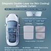 YZ For Tesla M3 Highland Model Y Juniper 2021-26 Sunroof honeycomb Sunshades Sun Pare Glass Front Rear Skylight Accessory