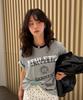 Yunibeoseugameonteu Ug Athletic Ringer T-Shirt_Melange Grey