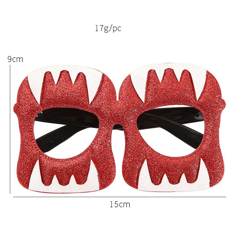New Halloween Glasses Children's Funny Party Costumes Photo Prop Decorative Goods Skull-and-pumpkin Ghost Day Party