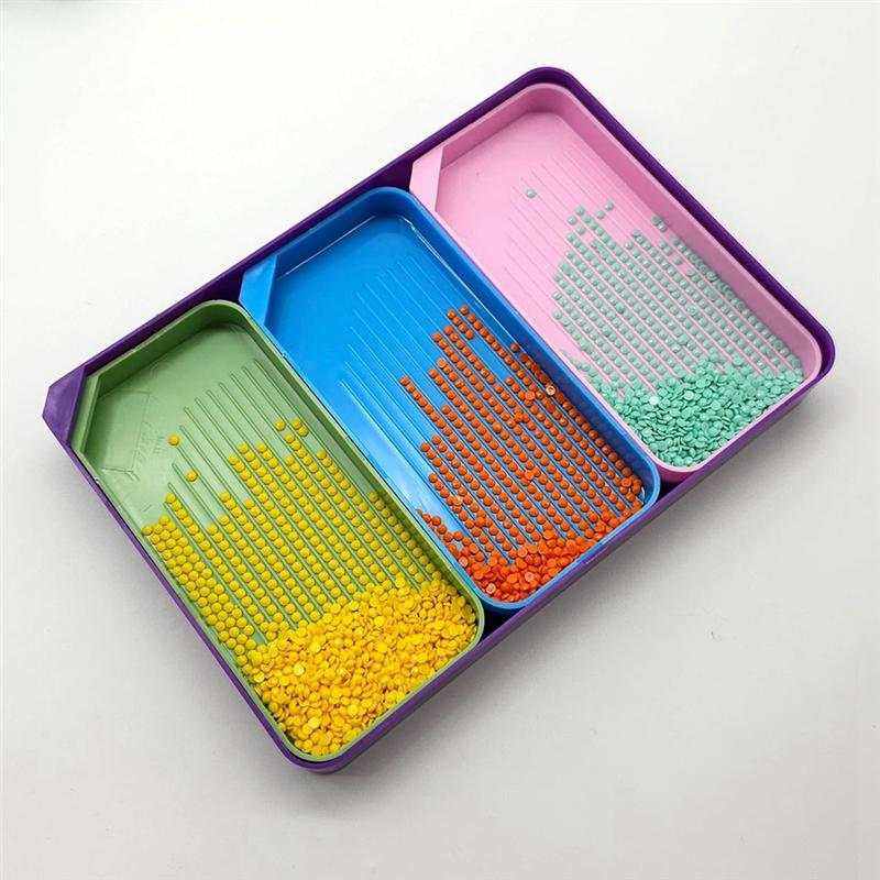 Good-4PCS Big Trays Diamond Painting Tools And Spare Parts Accessories Kits Diamond Art Supplies Multiple Sizes