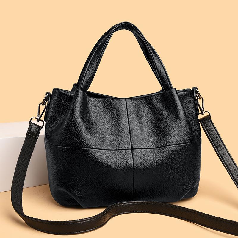 Tote Bag - Fashionable and Casual Women's Bag, Retro Single-shoulder Handbag, Simple Mom Bag