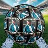 Custom Name Personalized Michael Jackson Print Size 5 Soccer Ball Training & Match Football, for Team, Kicking, Gift for Football Enthusiasts