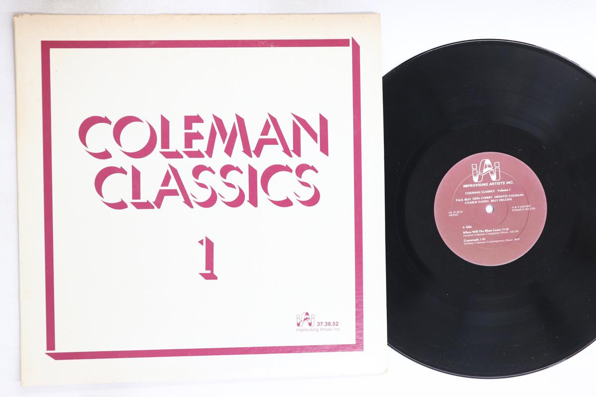 

LP Record ORNETTE COLEMAN Coleman Classics Volume 1 IAI373852 IMPROVISING AR 197 US Jazz Used