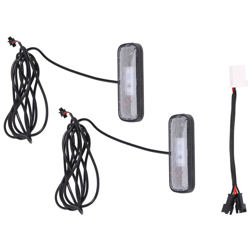 WO-2PCS Car Light LED Interior Atmosphere Light Decoration Lamp Ambient Foot Light For Honda Civic 10Th 2018- синий