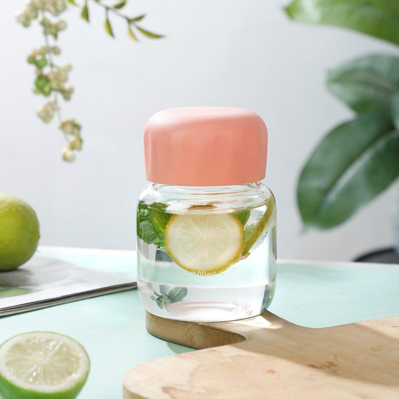 Mini tasse en verre de Noël avec emballage en nid d'oiseau