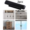 2x Cabinet Drawer Handles Instant Pull for Wardrobe Sliding Shower Door Window Door Push Pull Helper Stick On Handle