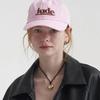 JUDE LOGO CAP Light Pink Immediate Shipping